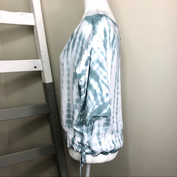 NORTH SHORE Tie Dye Top Split Open Back Surf Beach - Picture 6 of 10